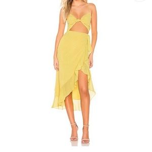 Privacy please Soleil midi dress